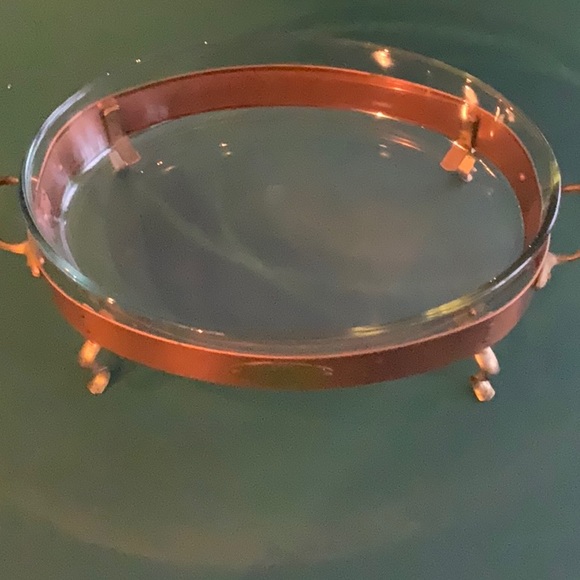 De La Cuisine Pyrex Copper Casserole Stand - Picture 1 of 5
